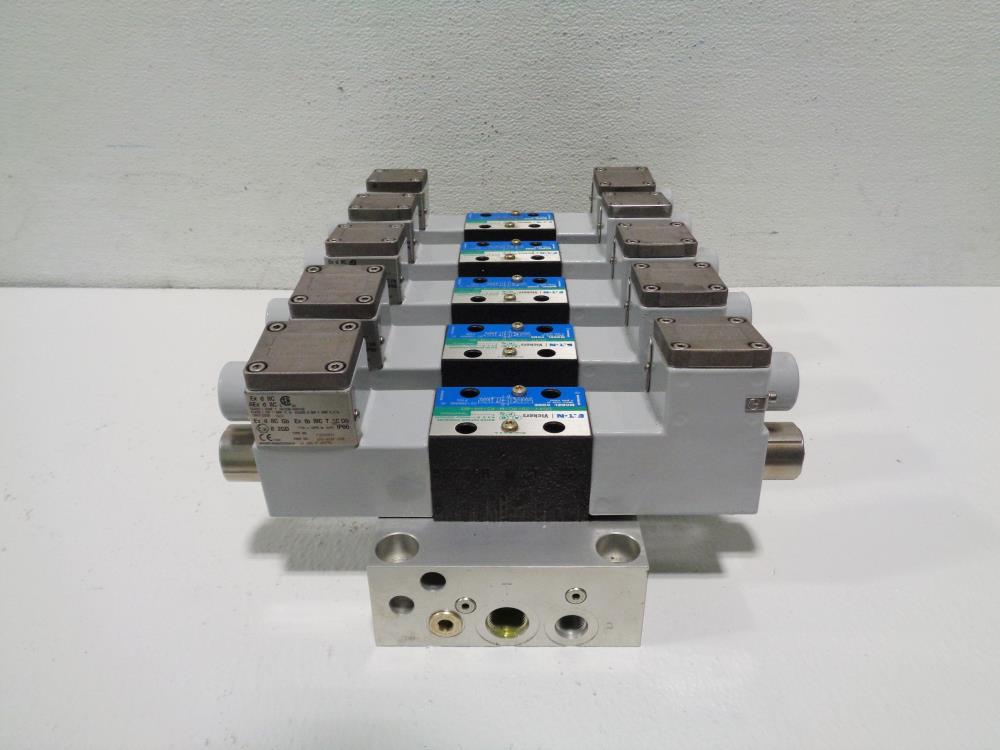 Eaton Vickers Directional Control Valve, 5-Unit Assembly DG4V-3S-6C-M-X5-H4-60